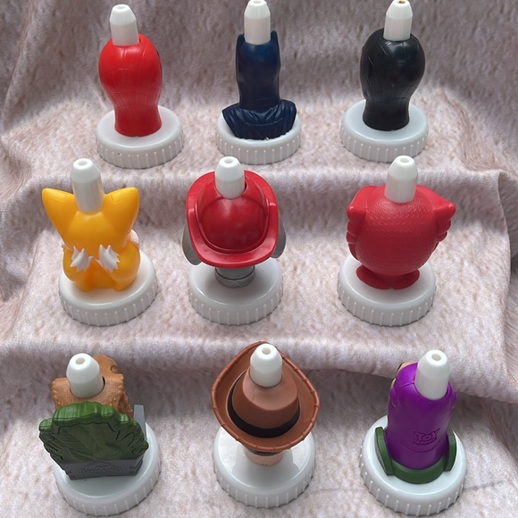 Good to Grow Toppers. Lot of 9 with a hard to find Tails. - Picture 2 of 3